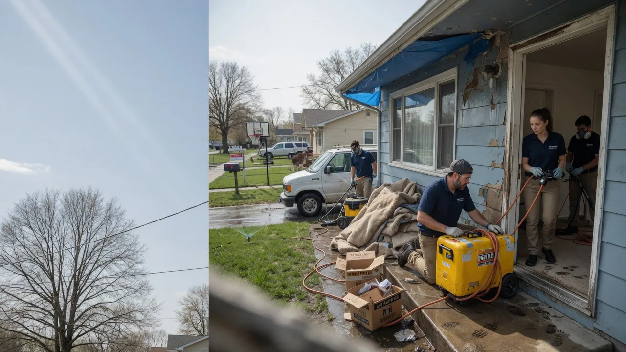 Basement Flood Cleanup in Dix, NE near me